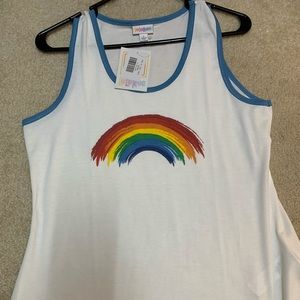 Lularoe rainbow tank
